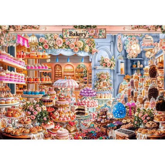Puzzle Grafika Cupcakes Und Leckereien 1000 Teile