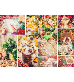 Puzzle Grafika Weihnachtsleckereien 2000 Teilen
