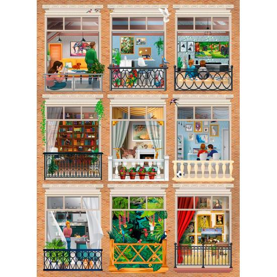 Grafika-Puzzle „Im Haus“ mit 3000 Teilen