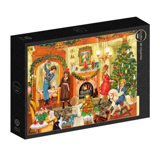 Puzzle Grafika Wo Sollen Wir Den Mistelzweig Aufhängen 1000 Teil