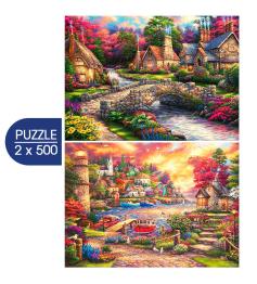 Puzzle Grafika Die Kunst Von Chuck Pinson 2x500 Teile