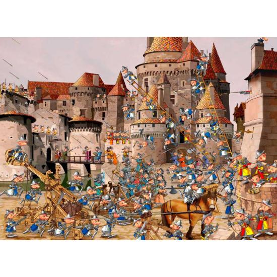 Grafika Puzzle The Castle Attack mit 2000 Teilen
