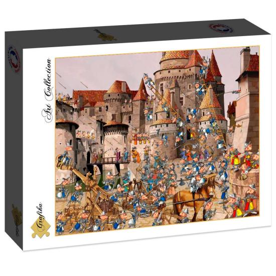 Grafika Puzzle The Castle Attack mit 2000 Teilen