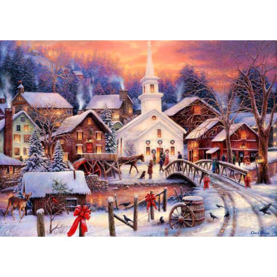 Grafika Puzzle Der Weg des Weihnachtsglaubens 1000 Teile