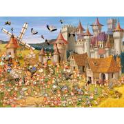 Grafika Das Kaninchenschloss-Puzzle 2000 Teile