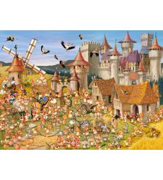 Grafika Das Kaninchenschloss-Puzzle 2000 Teile