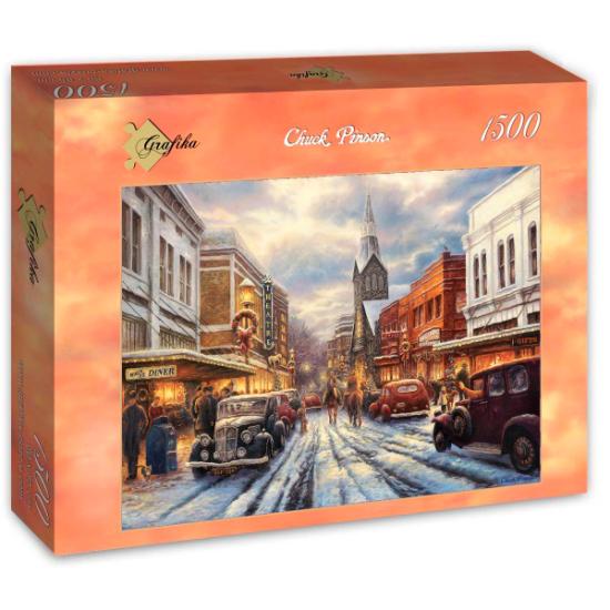 Grafika Puzzle Der Charme des Dorflebens 1500 Teile