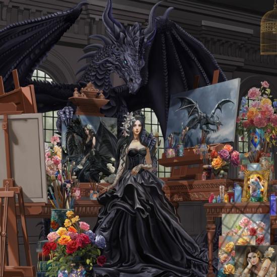 Puzzle Grafika Das Studio 1000 Teile