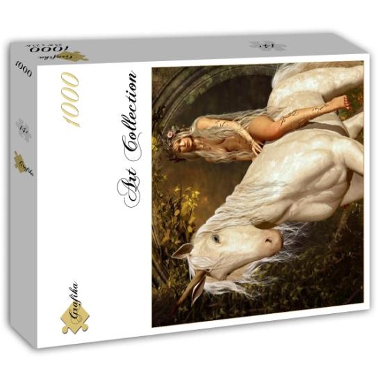 Grafika Puzzle Die Fee und das Einhorn 1000 Teile
