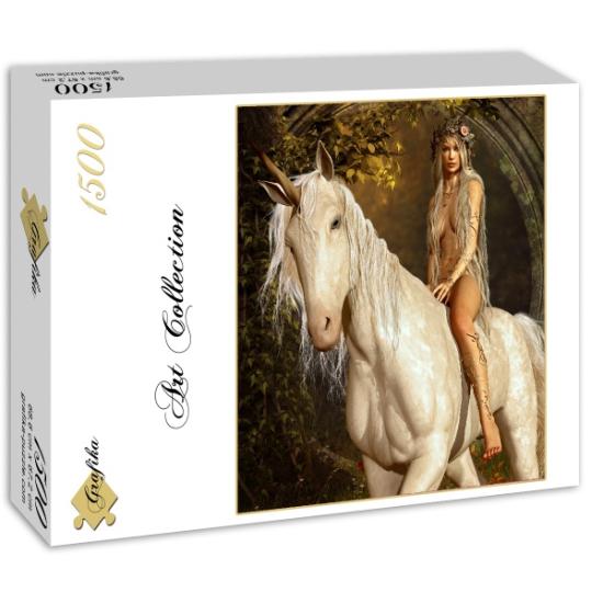 Grafika Puzzle Die Fee und das Einhorn 1500 Teile