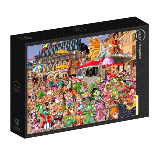 Grafika Der Lille-Markt-Puzzle 1000 Teile