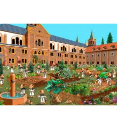 Grafika Puzzle Das Kloster aus 1000 Teilen