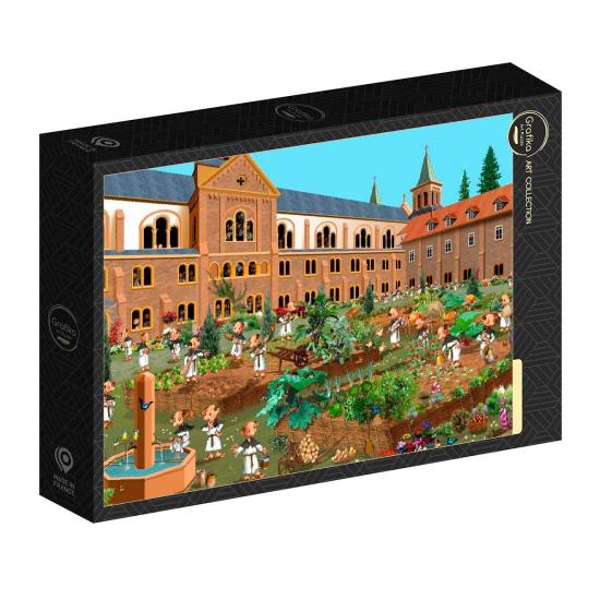Grafika Puzzle Das Kloster aus 1000 Teilen
