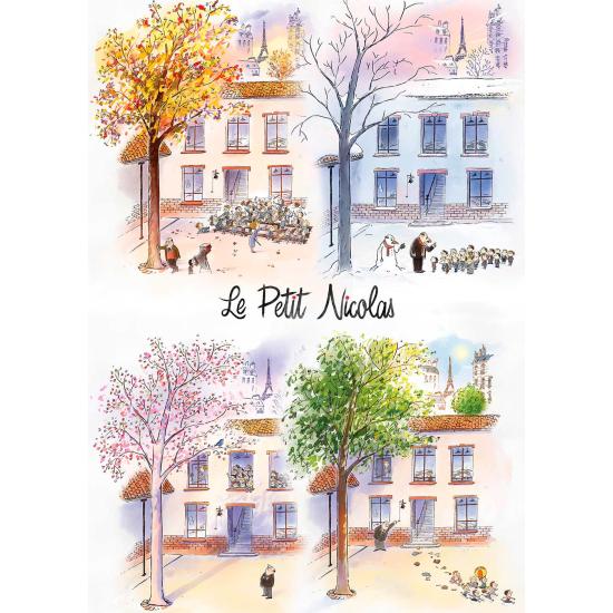 Puzzle Grafika Kleiner Nikolaus, vier Jahreszeiten 1000 T Puzzle Grafika Kleiner Nikolaus, vier Jahreszeiten 1000 T