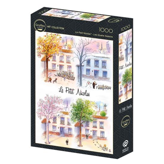 Puzzle Grafika Kleiner Nikolaus, vier Jahreszeiten 1000 T Puzzle Grafika Kleiner Nikolaus, vier Jahreszeiten 1000 T
