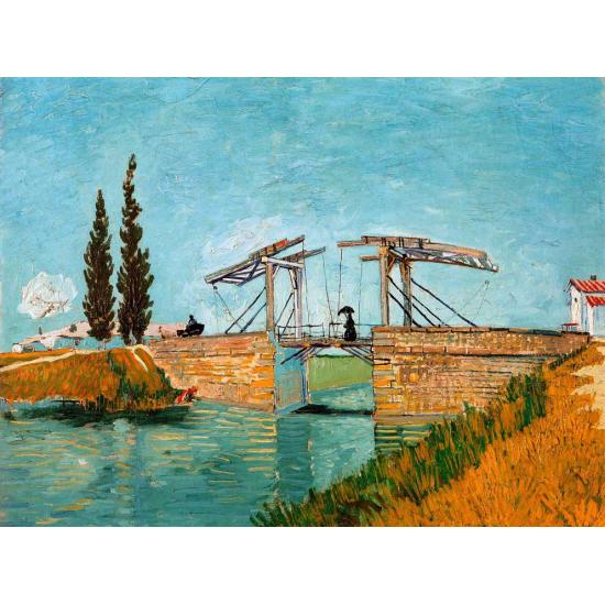 Grafika Puzzle Die Brücke von Langlois 2000 Teile