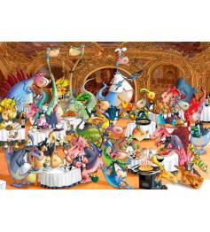 Grafika Dragon Restaurant Puzzle 2000 Teile