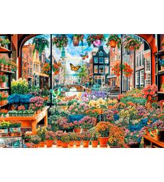 Puzzle Grafika Das Blumige Geheimnis Von Amsterdam 1000 Teile