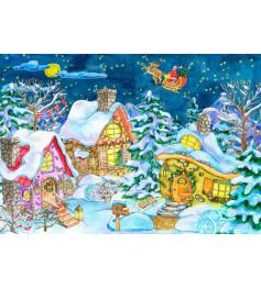 Puzzle Grafika Santas Spur 1000 Teile