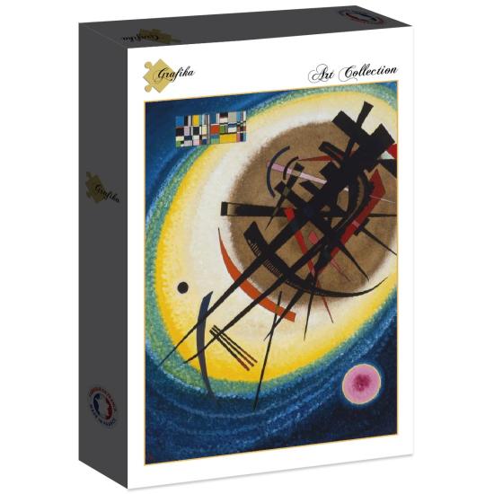 Grafika-Puzzle im hellen Oval mit 2000 Teilen