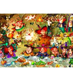 Grafika Hexenparty-Puzzle 2000 Teile