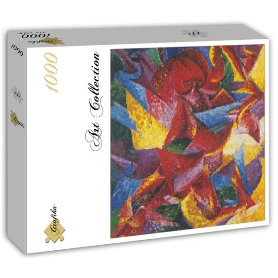 Grafika Puzzle Dimensionsformen eines Pferdes mit 1000 Teilen