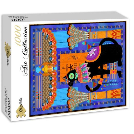 Grafika Ägyptische Katze Puzzle 1000 Teile