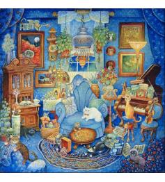 Puzzle Grafika Agnetha und Avril auf Perserteppich 1000 Teile