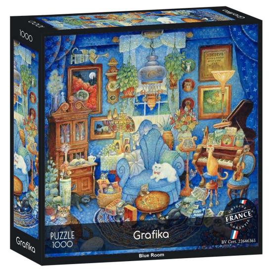 Puzzle Grafika Agnetha und Avril auf Perserteppich 1000 Teile