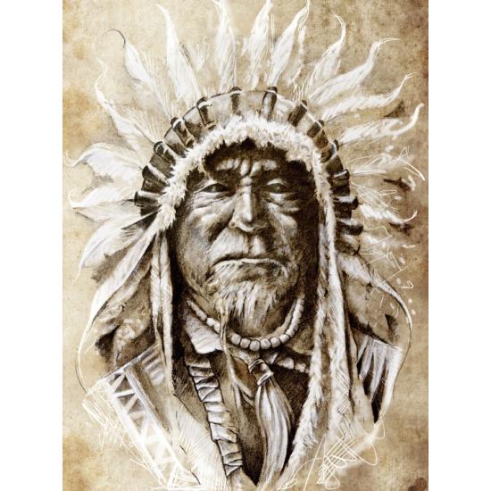 Grafika Indian Chief Puzzle 2000 Teile