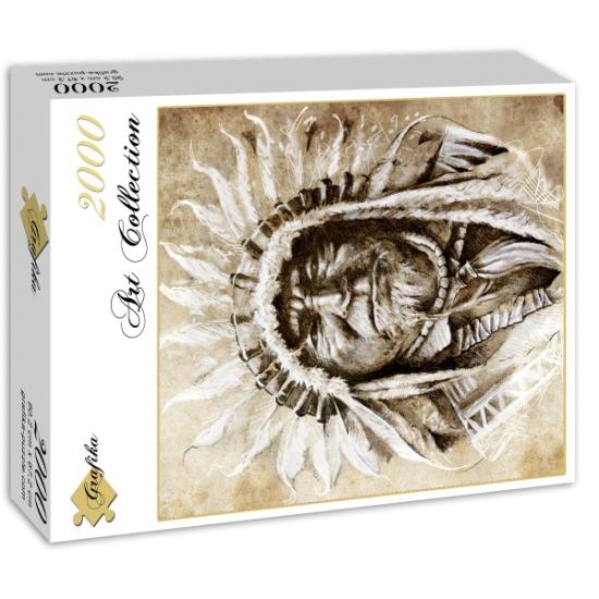 Grafika Indian Chief Puzzle 2000 Teile