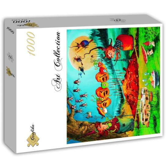 Grafika Puzzle The Witch's Barbecue 1000 Teile