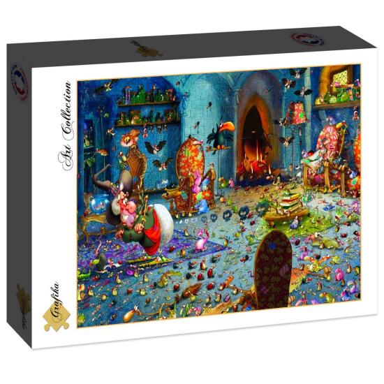 Grafika Puzzle Die stinkende Hexe mit 2000 Teilen