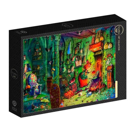 Grafika Puzzle Die Hexe und der Apfel 1000 Teile