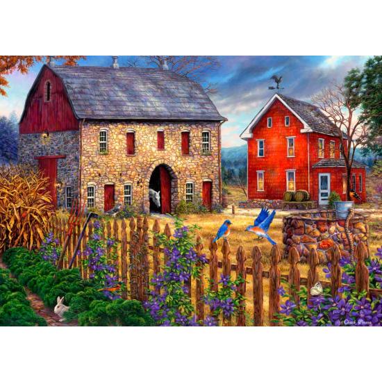 Grafika Puzzle Das Lied der blauen Vögel 1000 Teile