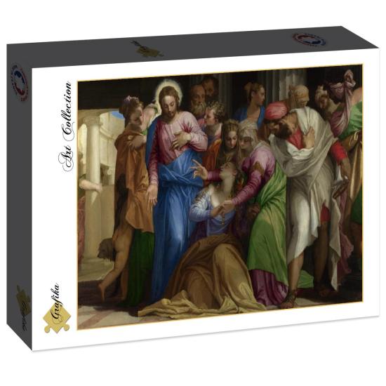 Grafika Puzzle Die Bekehrung Maria Magdalenas mit 2000 Teilen