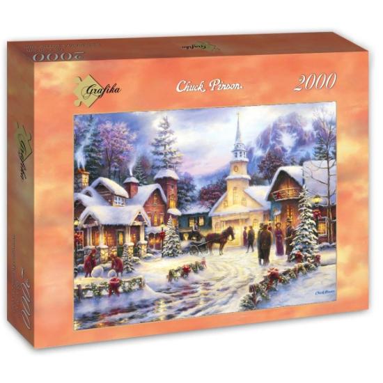 Grafika Puzzle Der Glaube an den Weihnachtsgeist mit 2000 Teilen