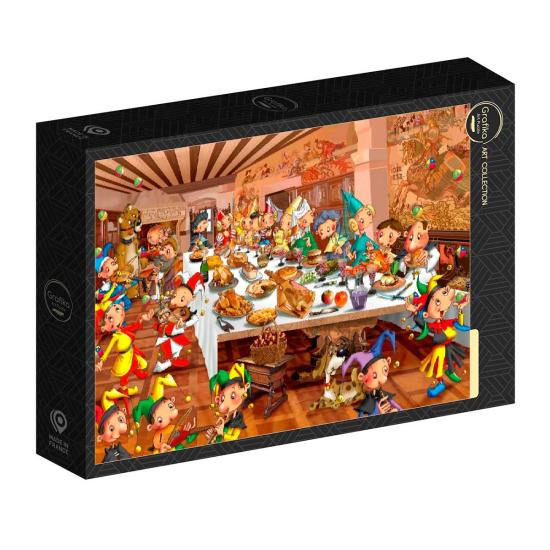 Puzzle Grafika Das Mittelalterfest 1000 Teile