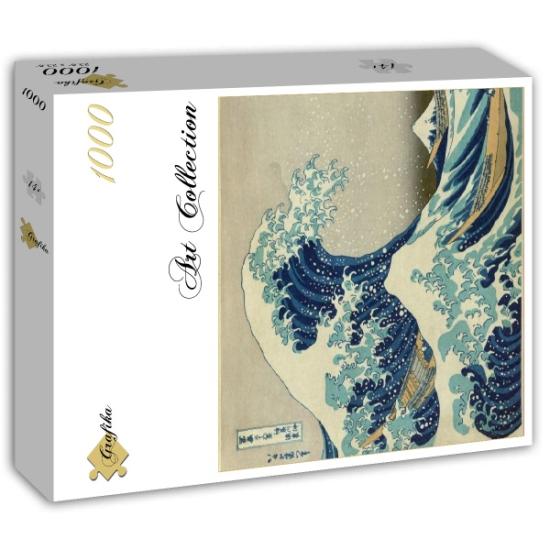 Grafika Puzzle Die große Welle vor Kanagawa 1000 Teile