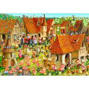 Grafika Der Bauernhof Puzzle 1000 Teile