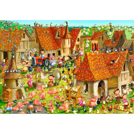 Grafika Der Bauernhof Puzzle 1000 Teile