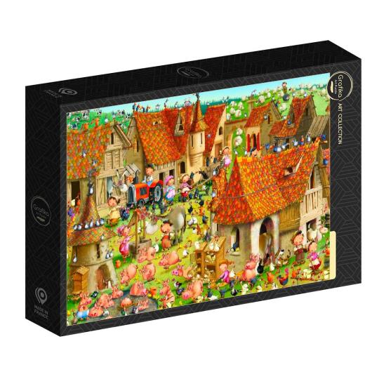 Grafika Der Bauernhof Puzzle 1000 Teile
