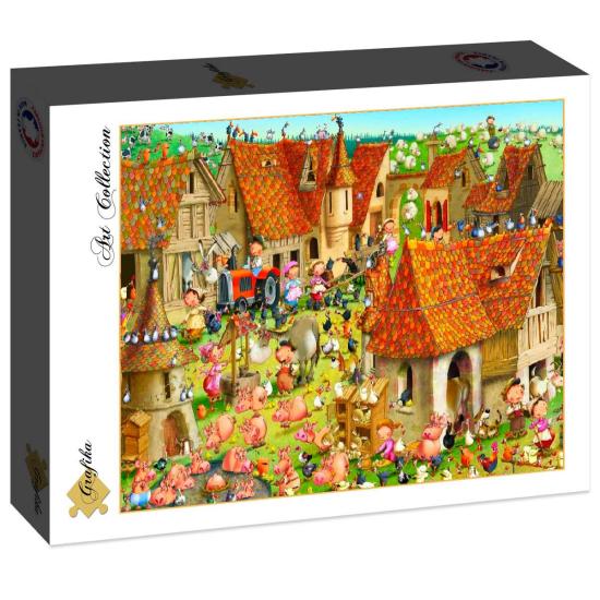 Grafika Puzzle Der Bauernhof mit 2000 Teilen