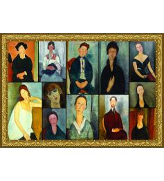 Grafika Puzzle Das Gemälde von Modigliani 2000 Teile