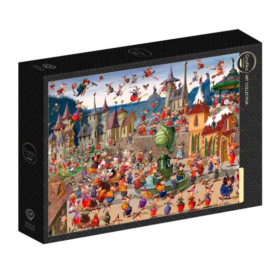 Puzzle Grafika Das Hexentreffen 1500 Teile