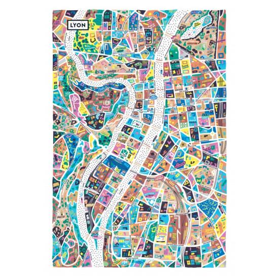 Puzzle Grafika Lyon 1000 Teile