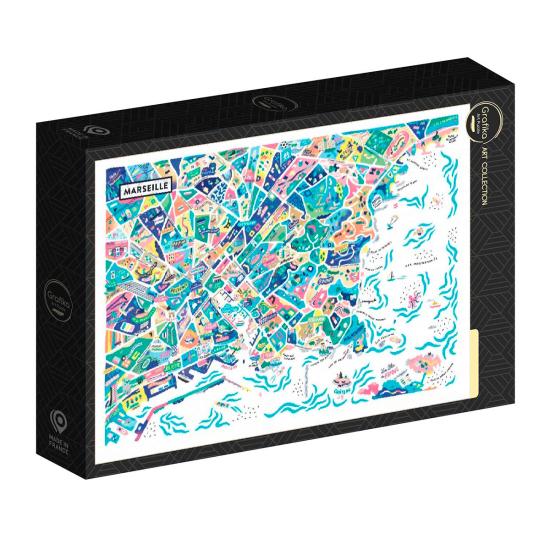Puzzle Grafika Marseille 1000 Teile