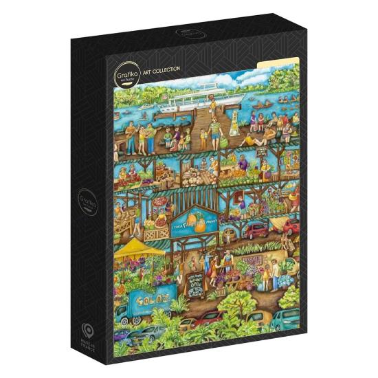 Puzzle Grafika Bauernmarkt 1000 Teile