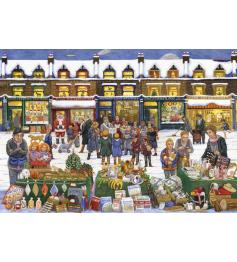 Puzzle Grafika Alphabet-Weihnachtsmarkt 1000 Teile