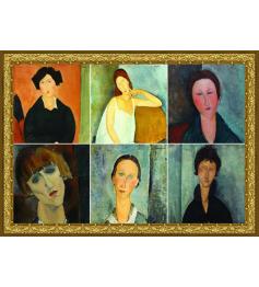 Grafika Modigliani Puzzle in Collage mit 1500 Teilen